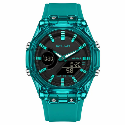 Analog-Digital Sports Watch
