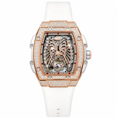 Women’s Heart Skeleton Automatic Watch Inspirational Watches