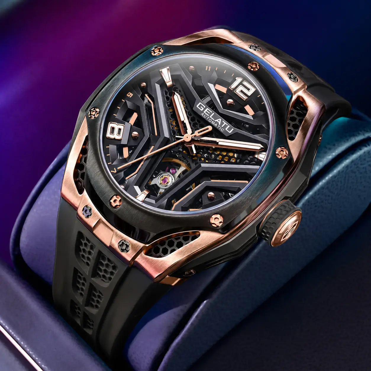 Hollow out Automatic Men&