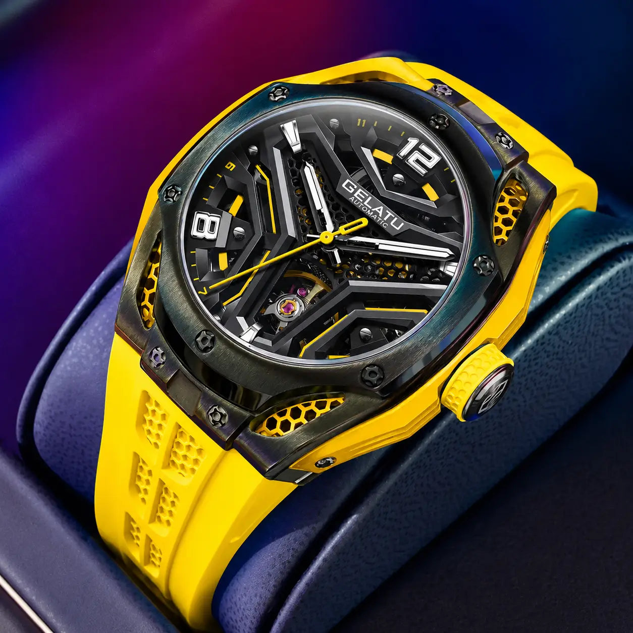 Hollow out Automatic Men&