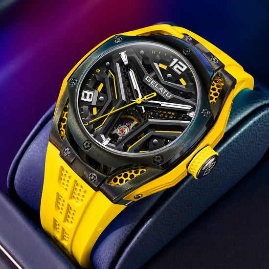 Hollow out Automatic Men&