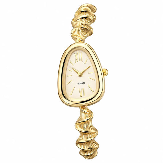 Elegant Snake-Shape Ladies Quartz Watch Inspirational Watches