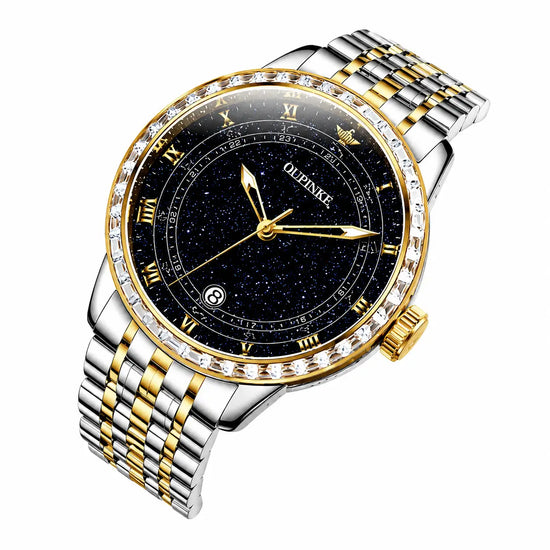 Original Automatic Watch for Men Luxury Japanese Diamond Luminous Inspirational Watches