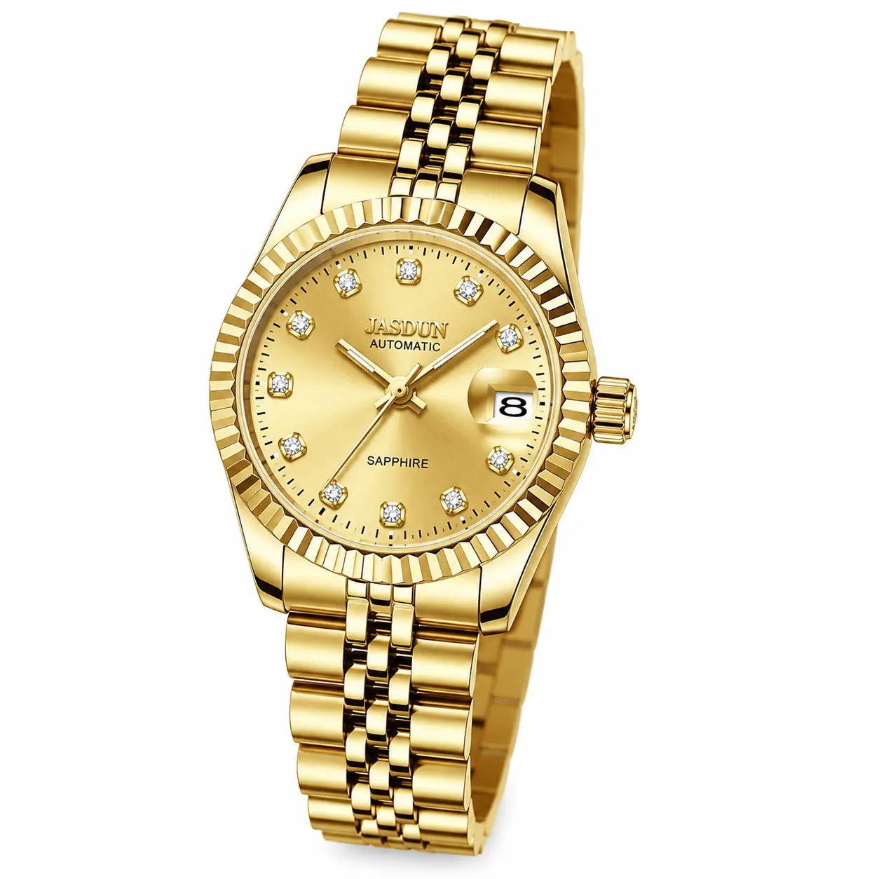 Automatic Mechanical Luxury Fashion Stainless Steel Women&