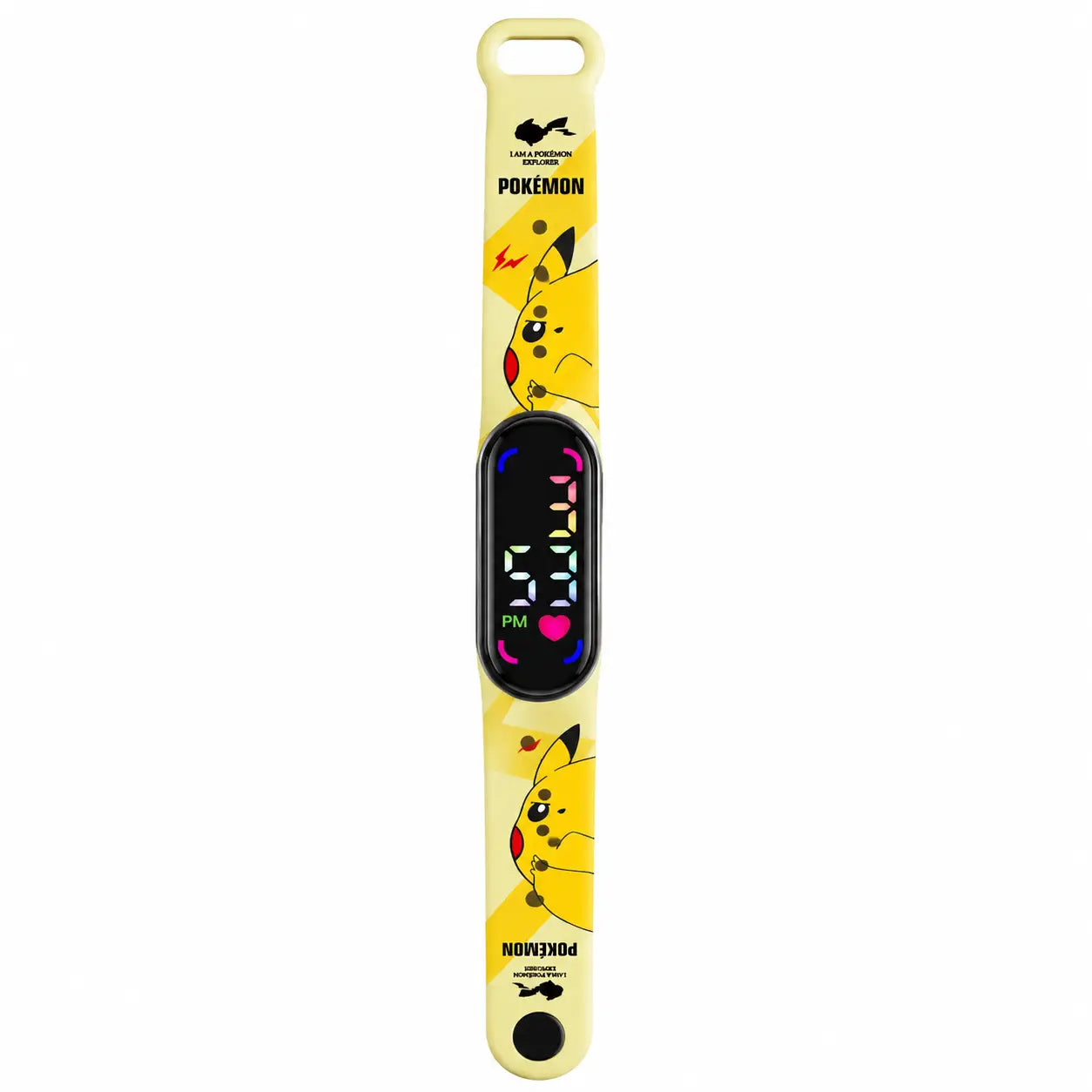 Pokemon LED Digital Waterproof Watch for Kids Inspirational Watches