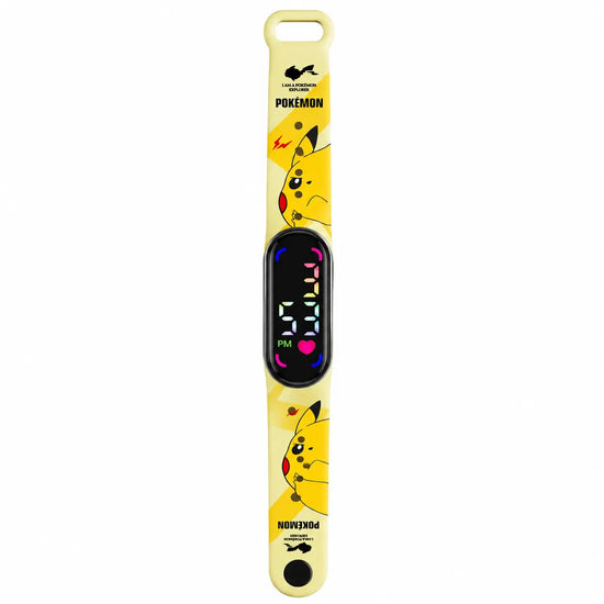Pokemon LED Digital Waterproof Watch for Kids Inspirational Watches