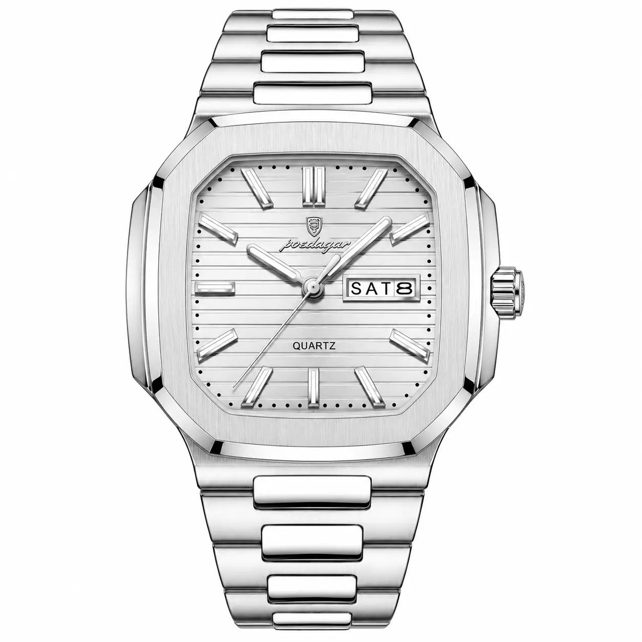 Square Fashion Man Waterproof Luminous Watch Inspirational Watches
