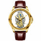 Luxury Gold Watches Imitation Mechanical Tourbillon Inspirational Watches