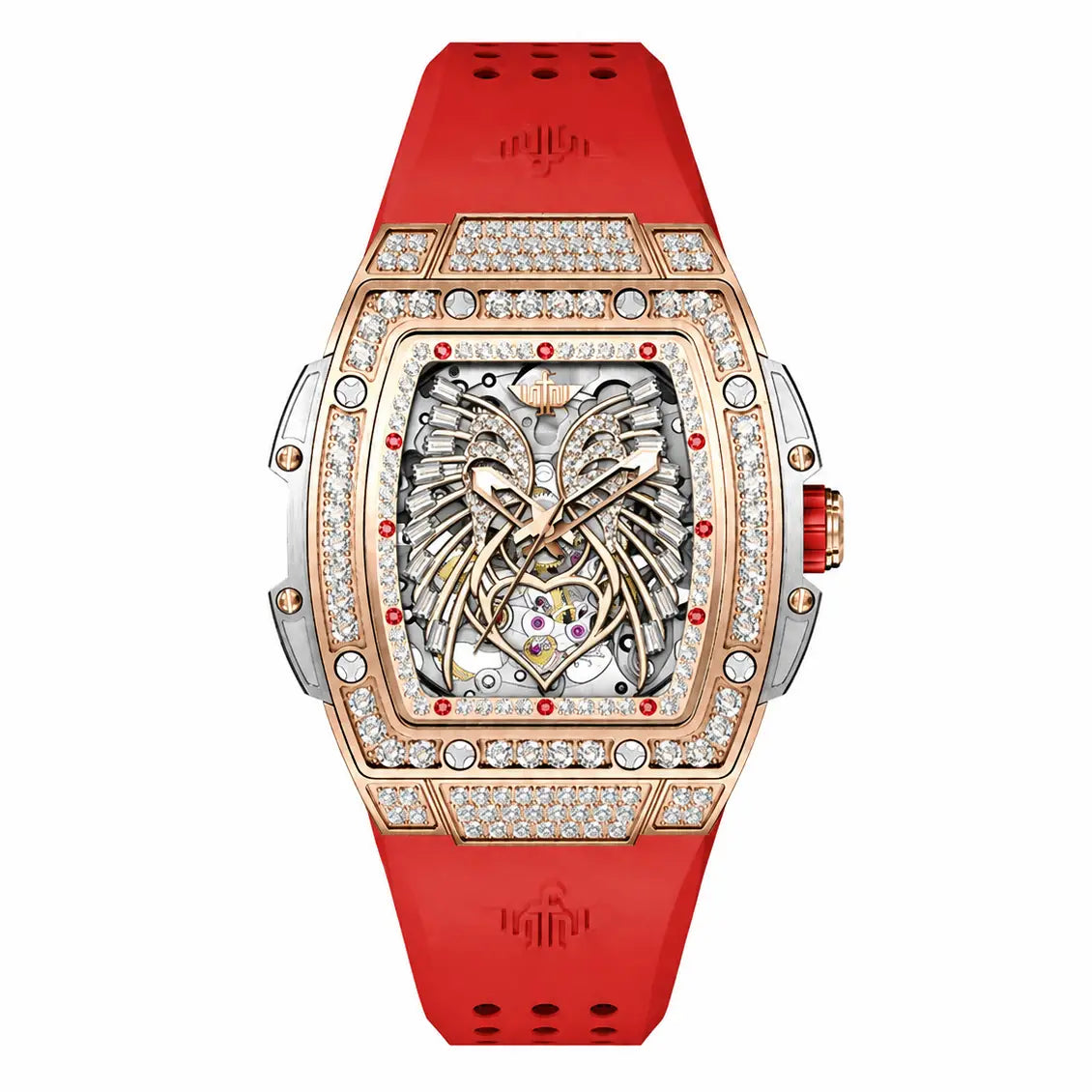Women’s Heart Skeleton Automatic Watch Inspirational Watches