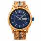 Natural Wood Quartz Watch – Day-Date Display Inspirational Watches