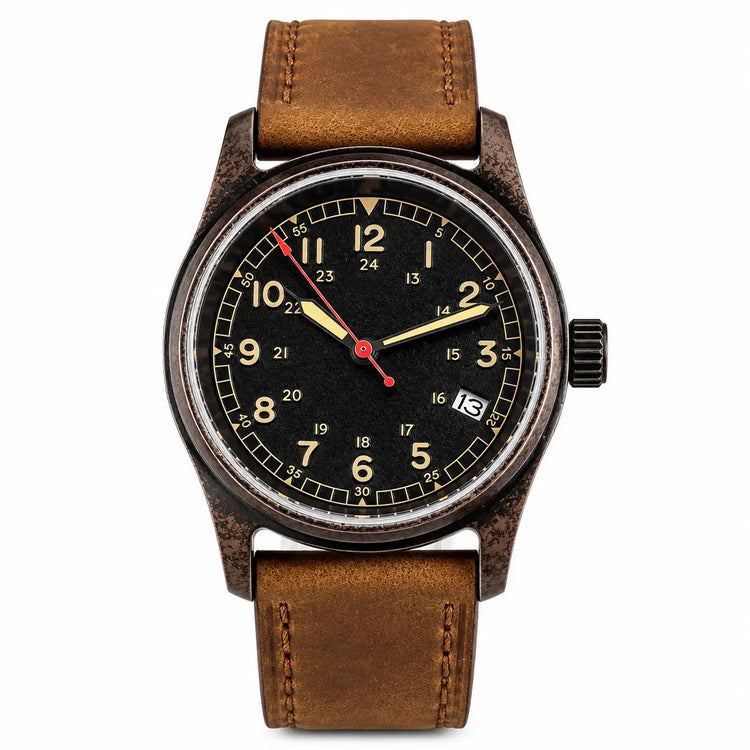 36mm Automatic Military Field Watch – NH35A, Sapphire Crystal & 200M Inspirational Watches