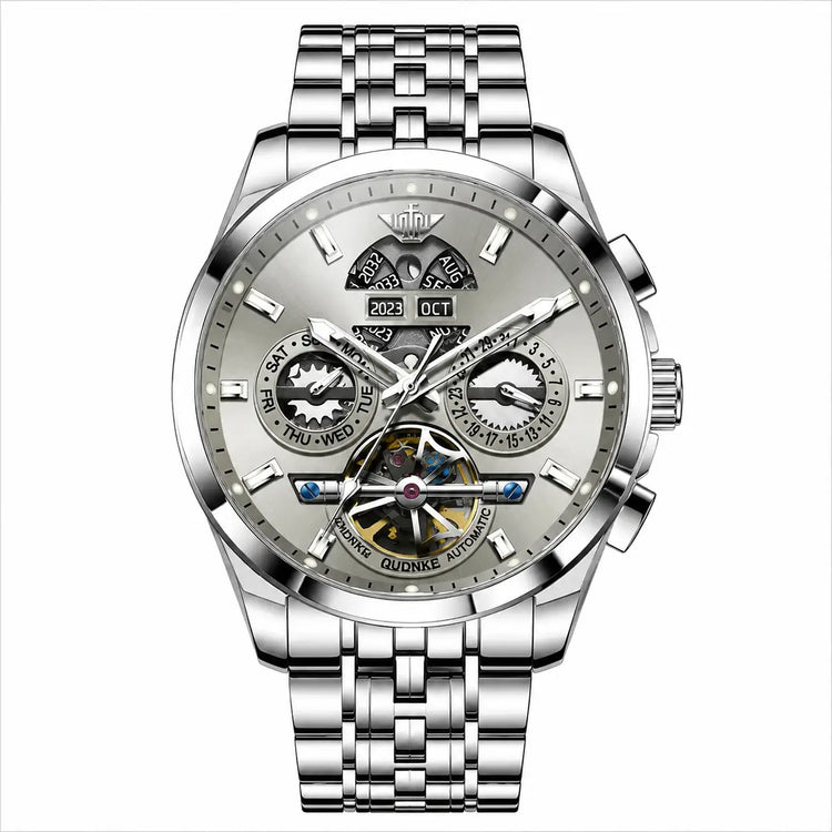 Automatic Full Calendar Skeleton Watch