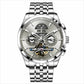 Automatic Full Calendar Skeleton Watch