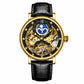 Skeleton Automatic Dual Time Watch Inspirational Watches