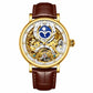 Skeleton Automatic Dual Time Watch Inspirational Watches