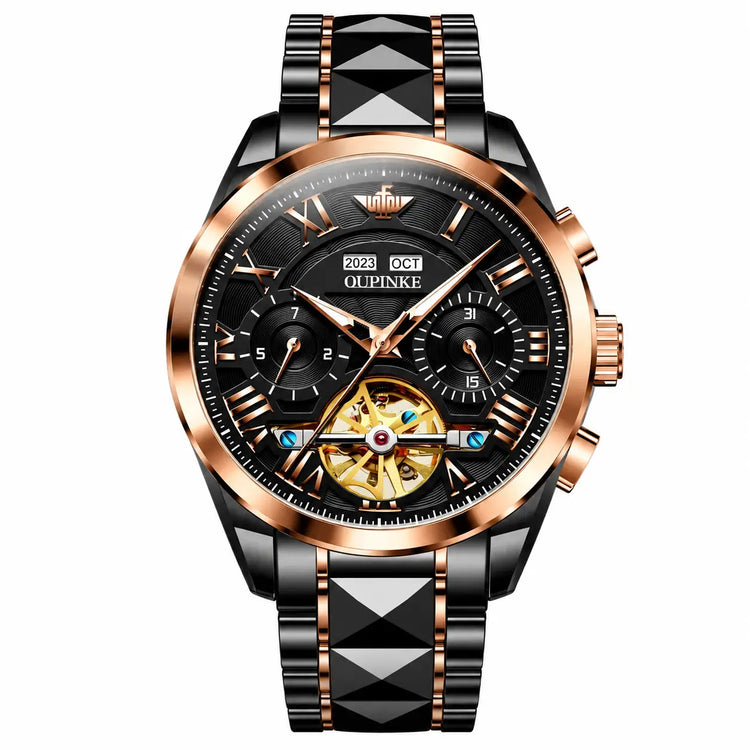Men’s Automatic Skeleton Watch Inspirational Watches