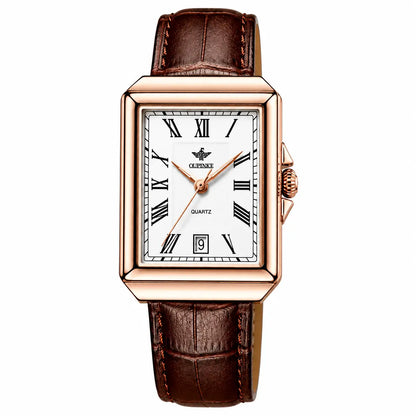 Women’s Rectangular Swiss Quartz Watch Inspirational Watches