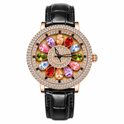 Women’s Rhinestone Rotating Watch Inspirational Watches