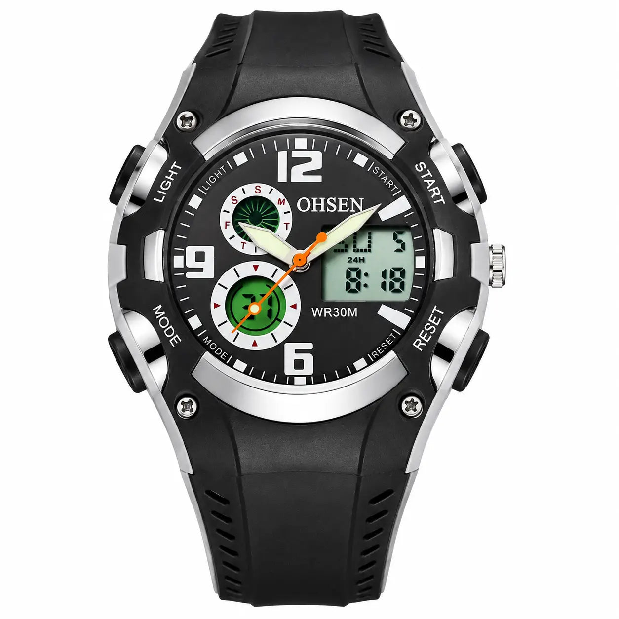 Kids Analog-Digital Sport Watch Inspirational Watches