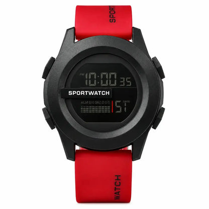 Minimalist Digital Sports Watch – LED Display Inspirational Watches