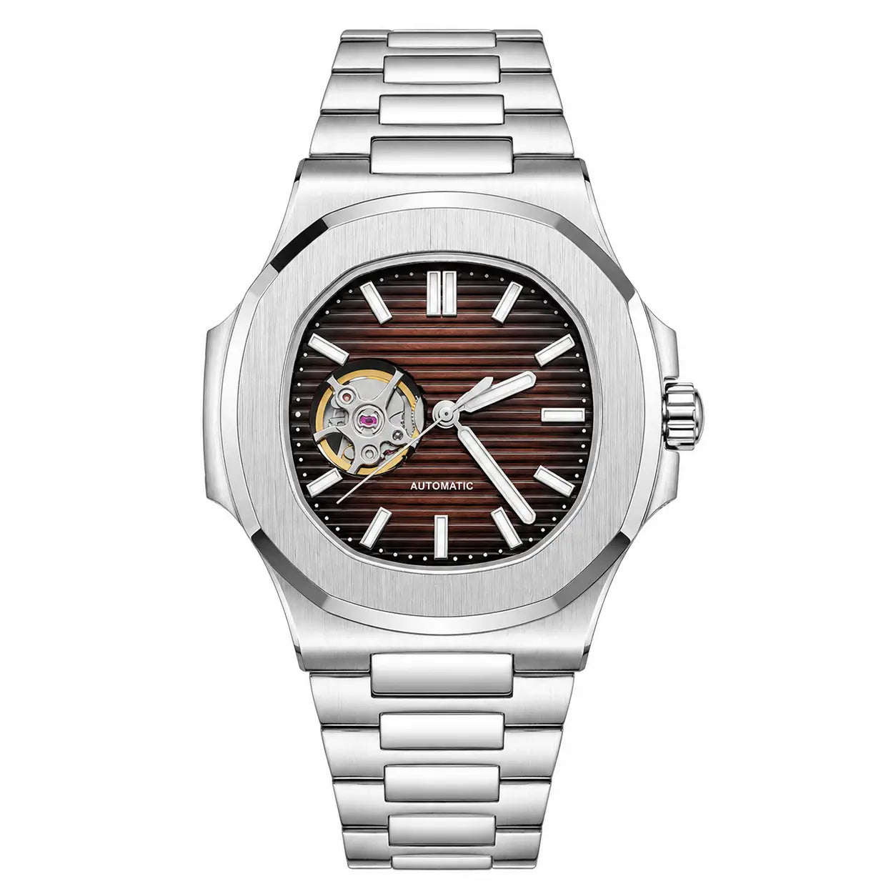 Men’s NH38 Skeleton Automatic Watch Inspirational Watches