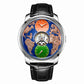 World Map Automatic Mechanical Watch Inspirational Watches