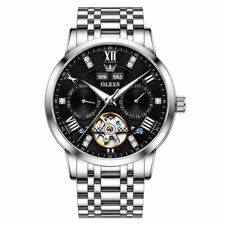 Men’s Automatic Open-Heart Watch Inspirational Watches