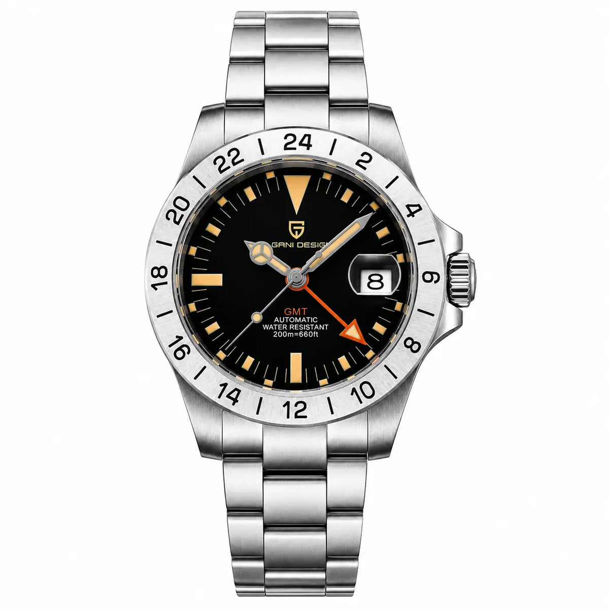 Automatic GMT Watch – Sapphire & 20 ATM Inspirational Watches