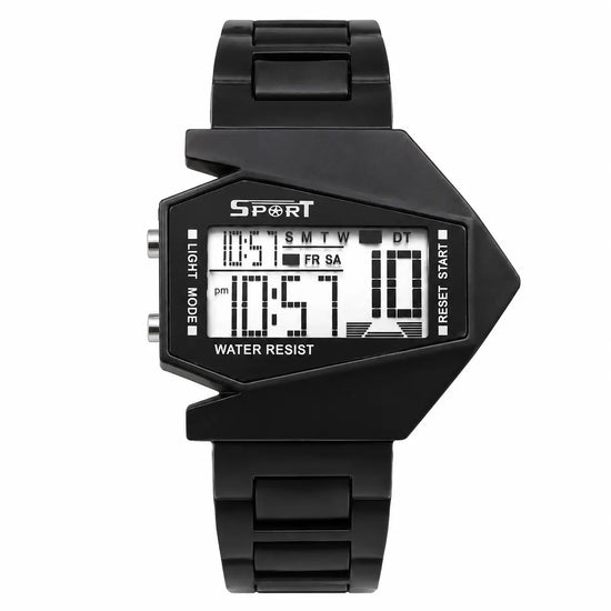 Kids Aircraft Digital Sports Watch