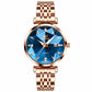 Faceted Dial Women’s Quartz Watch