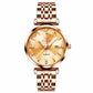 Faceted Dial Women’s Quartz Watch