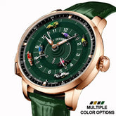Horse Gambling Full Automatic Mechanical Inspirational Watches
