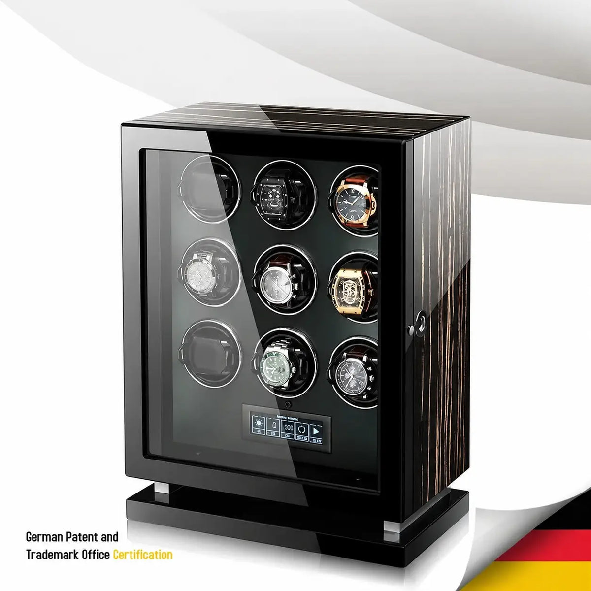 Luxury Automatic Watch Winder Cabinet