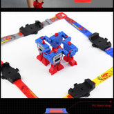 Digital Robot Transformation Cartoon Kids Sports Watch Inspirational Watches