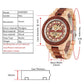 Automatic Wooden Skeleton Watch - Inspirational Watches