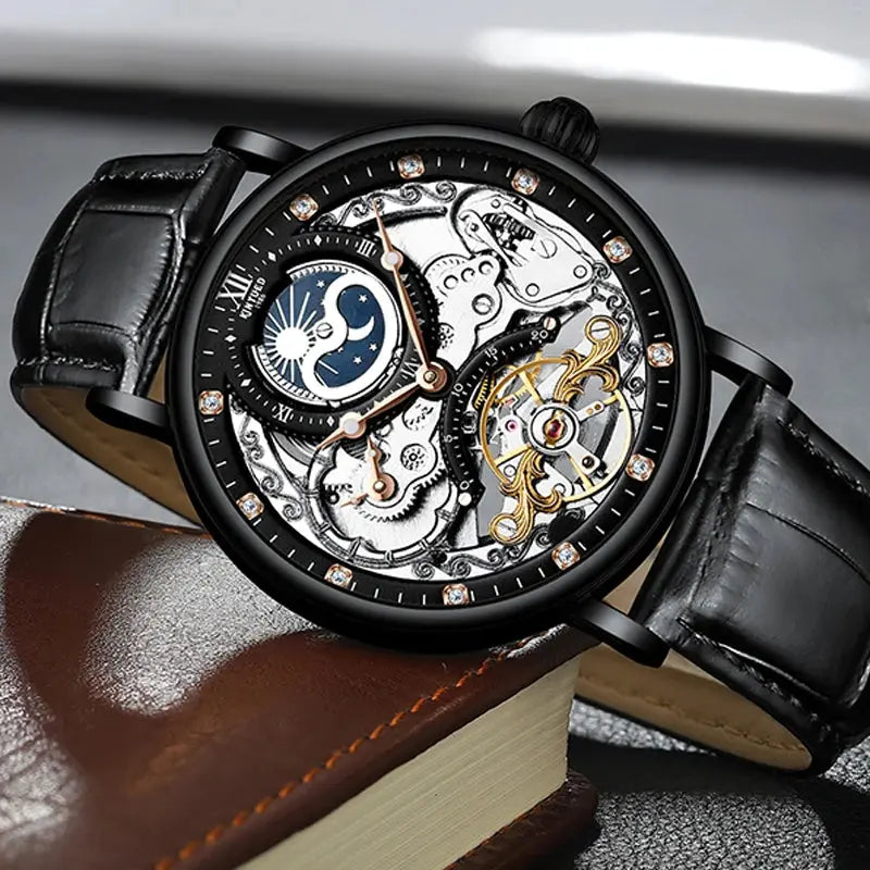 Luxury Skeleton Automatic Inspirational Watches
