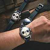 Mechanical Chronograph Panda Wristwatch Air Force Sapphire Waterproof Inspirational Watches