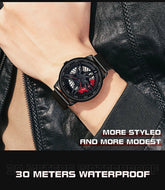 Rotating Dial Waterproof Car Wheel Watch Men Quartz Sport Steel Clock Creative Rim Hub Wheel Wristwatch Relogio Masculine Inspirational Watches