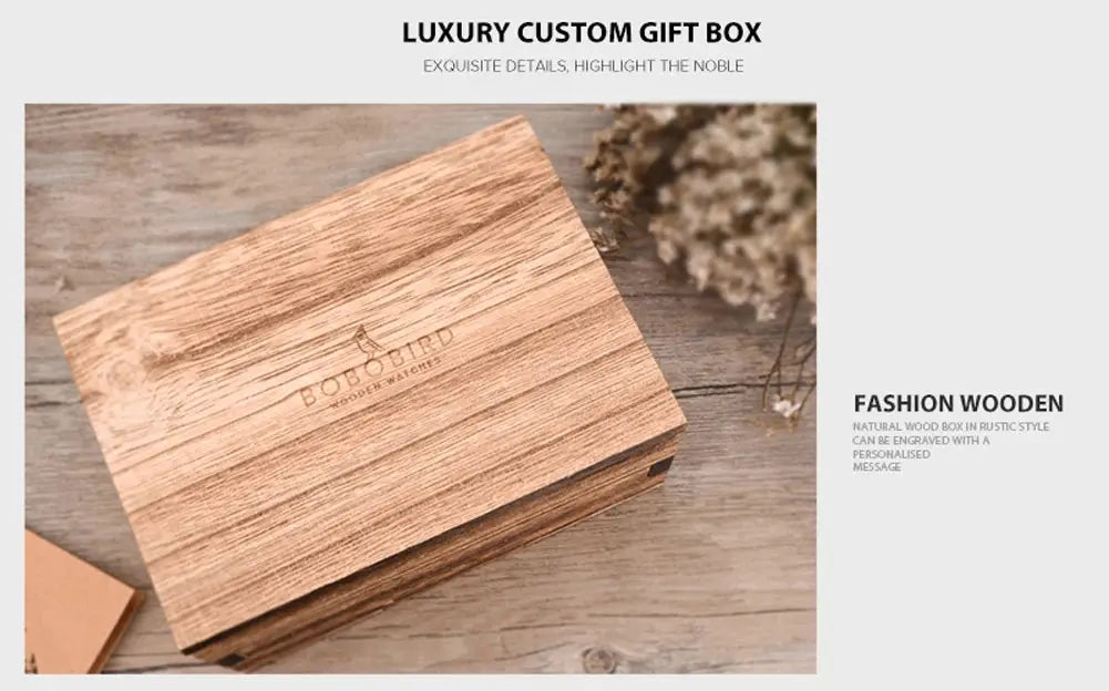 Luxury Wooden Mechanical Watches for Men – Premium Automatic Timepiece with Oversized Dial - Inspirational Watches