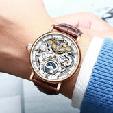 Luxury Skeleton Automatic Inspirational Watches