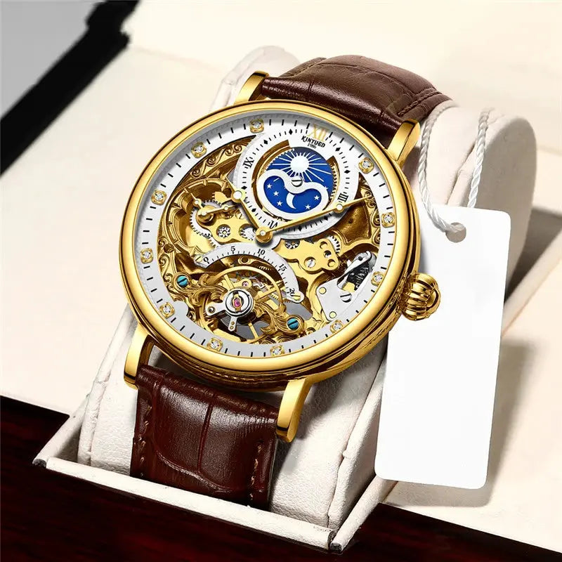 Luxury Skeleton Automatic Inspirational Watches