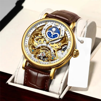 Luxury Skeleton Automatic Inspirational Watches