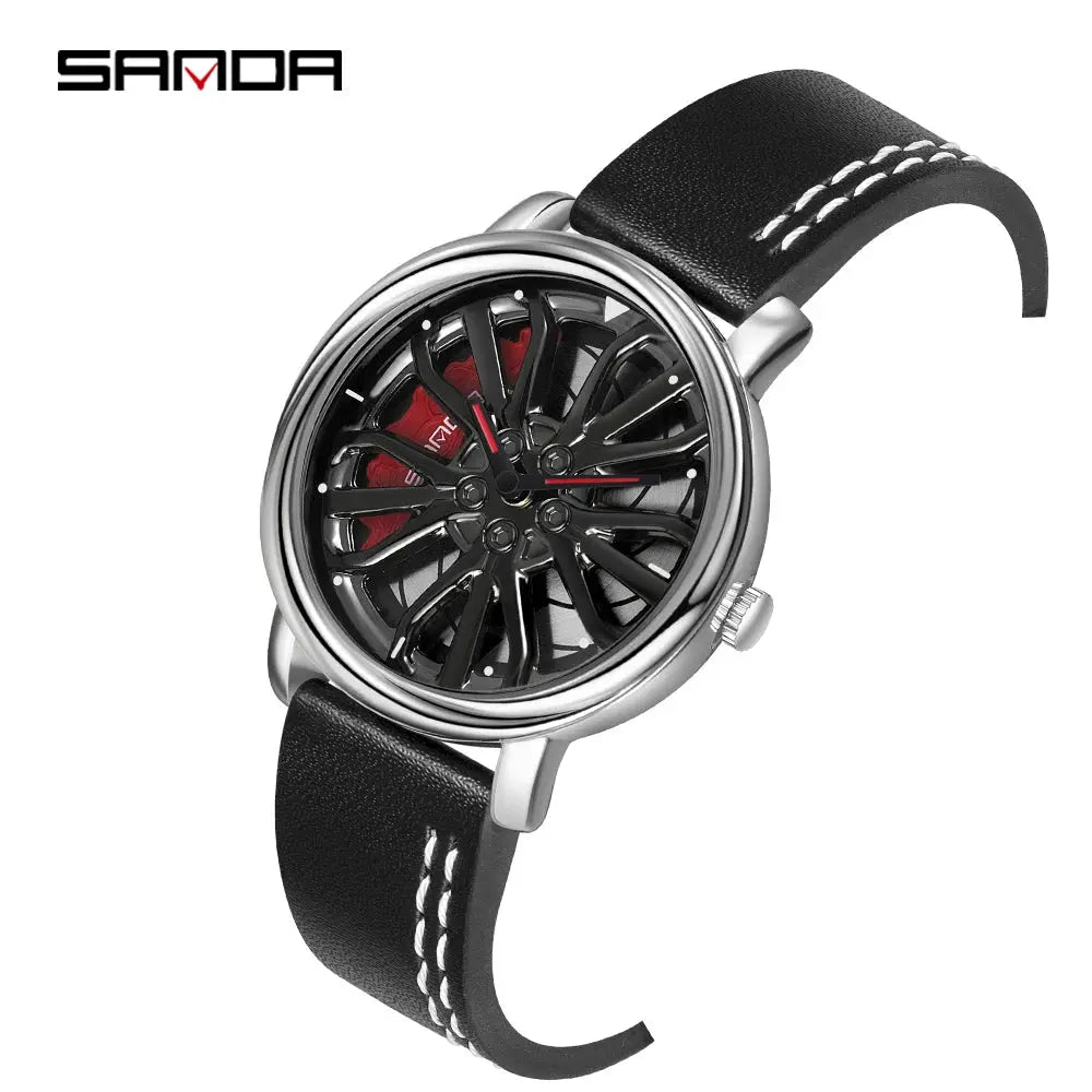 360 Degree Rotating Stainless Steel watch Inspirational Watches