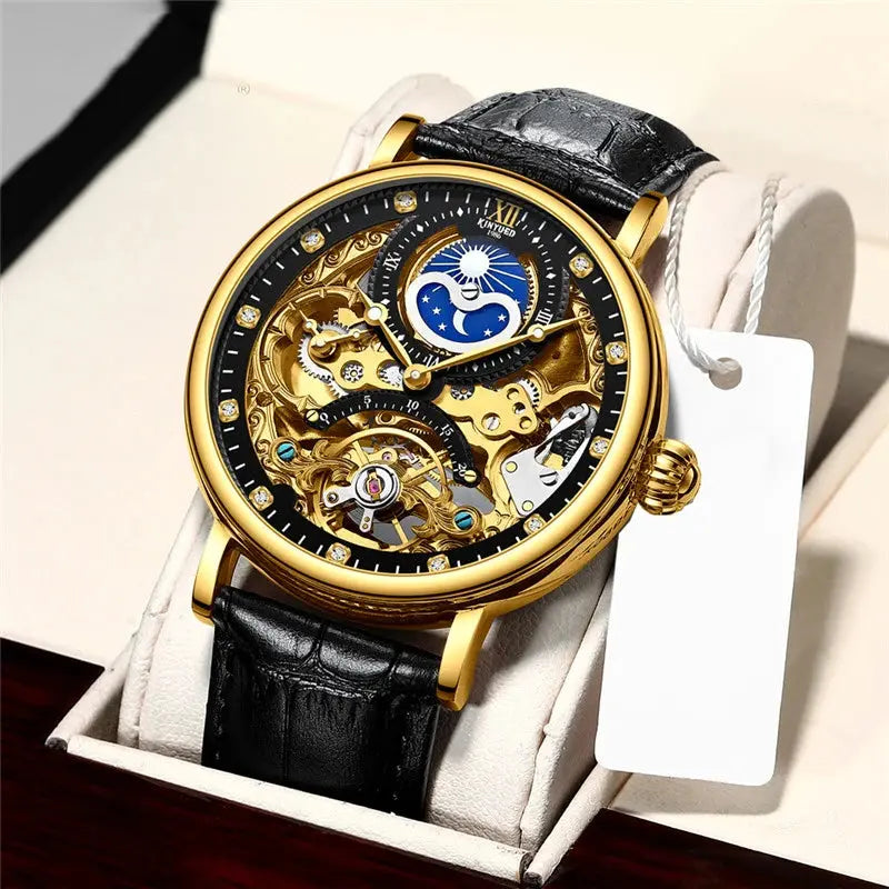 Luxury Skeleton Automatic Inspirational Watches