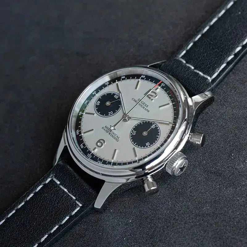 Mechanical Chronograph Panda Wristwatch Air Force Sapphire Waterproof Inspirational Watches