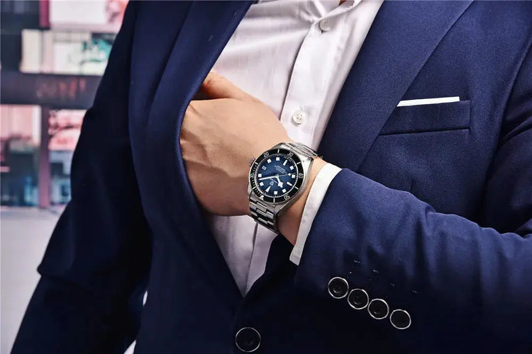 Luxury Automatic Mechanical Men watch Sapphire Japan Movement Inspirational Watches