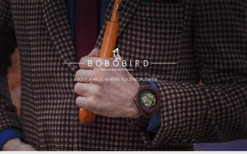 Luxury Wooden Mechanical Watches for Men – Premium Automatic Timepiece with Oversized Dial - Inspirational Watches