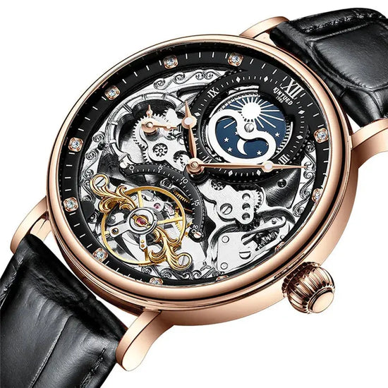 Luxury Skeleton Automatic Inspirational Watches