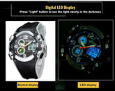 Fashion Digital LED Analog Kids Watch Inspirational Watches