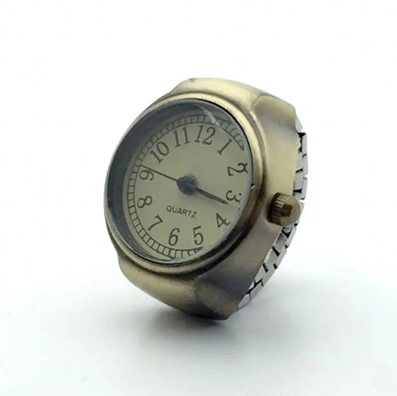 Fashion Rings Finger Watches for Women Men 2025 Fashion Party Quartz Watches Unisex Couple Rings Jewelry Gifts Inspirational Watches